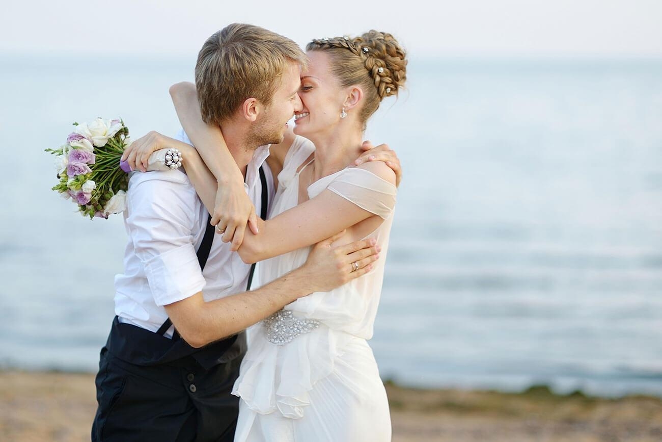 Fotografo matrimonio in spiaggia Wedding photographer on the beach