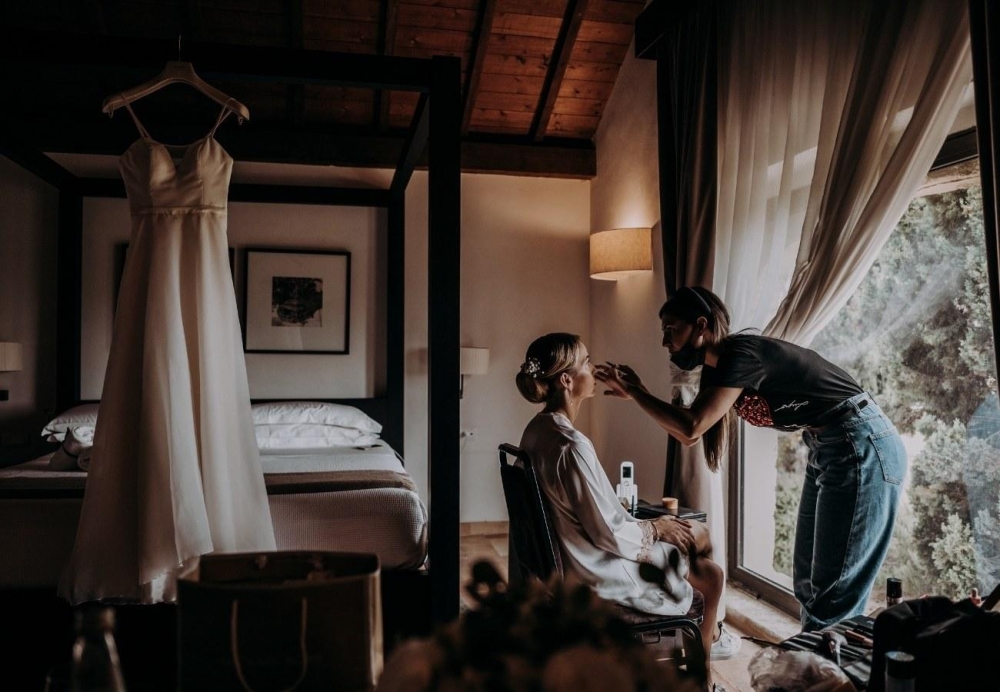 preparzione sposa make-up