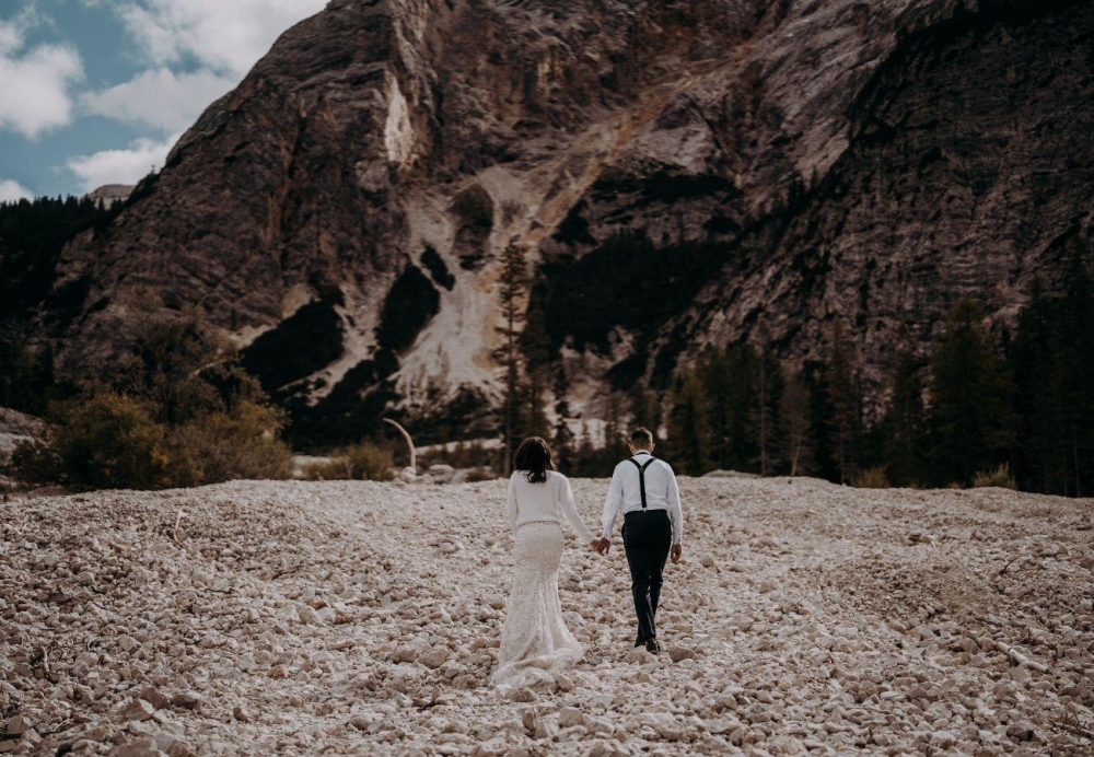 fotografo matrimonio sulle Dolomiti