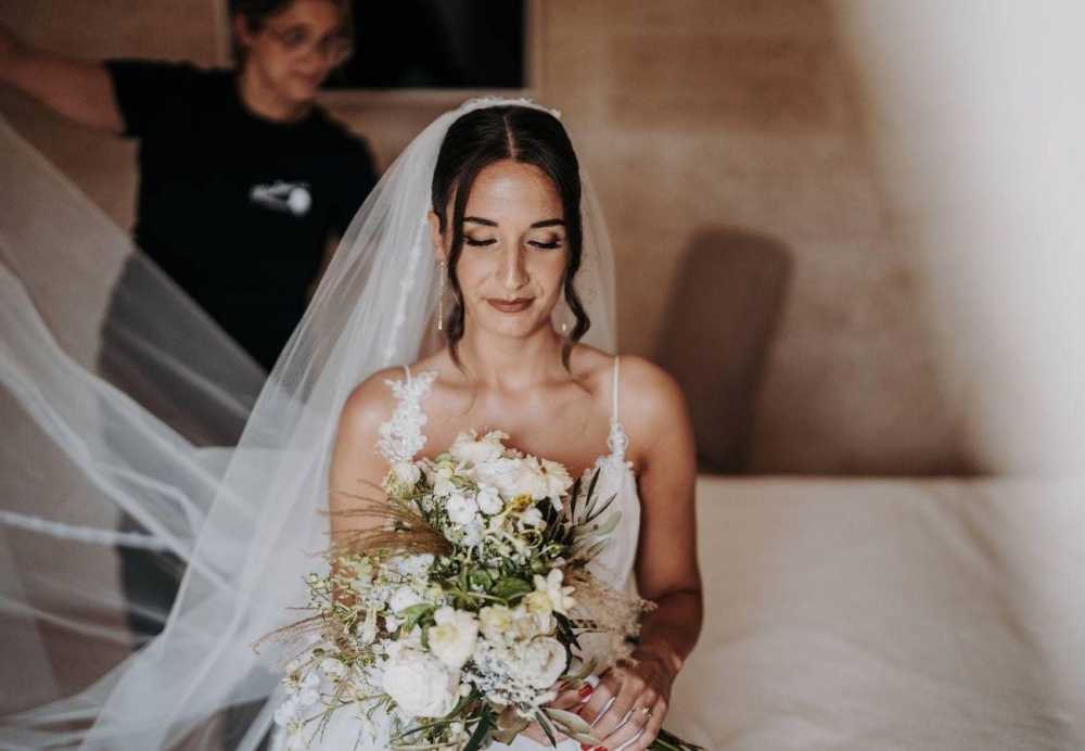 Il velo da sposa