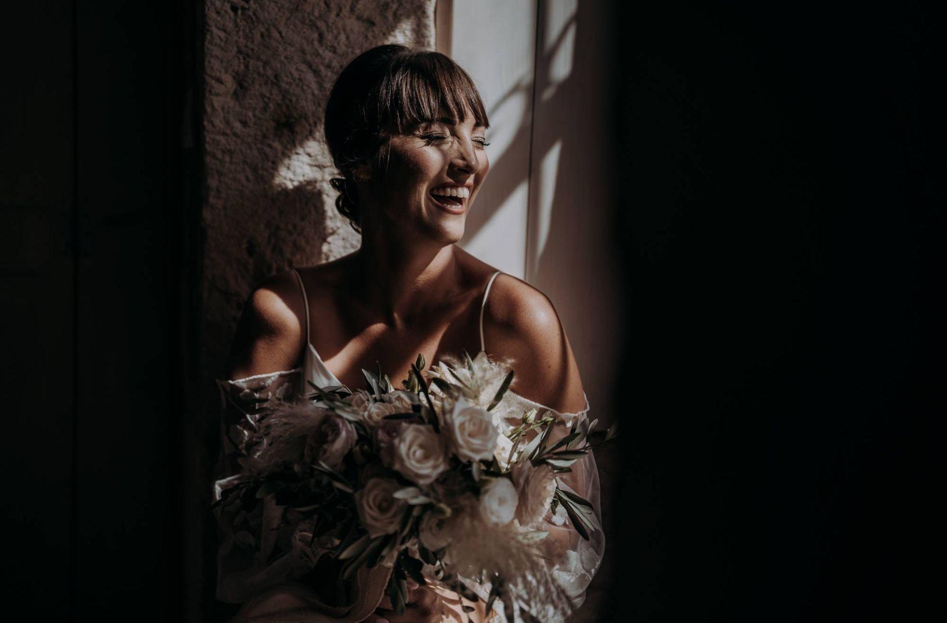 Groom and Bridal Prep Photos