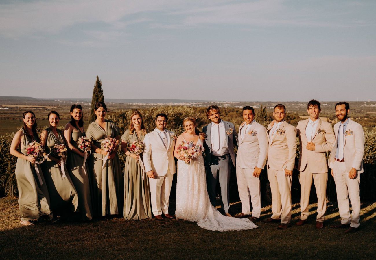 foto matrimonio di gruppo