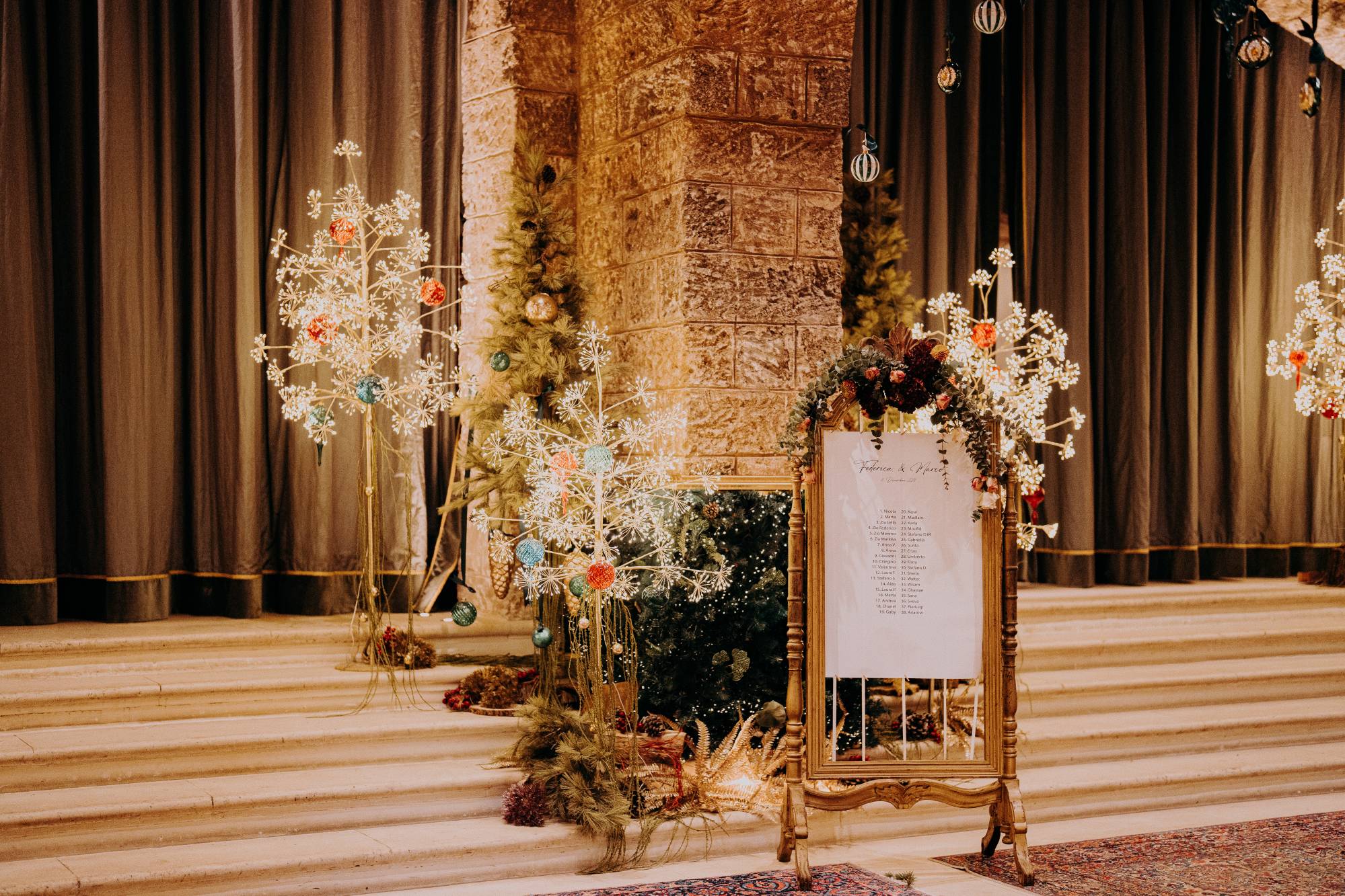 matrimonio a natale fiori