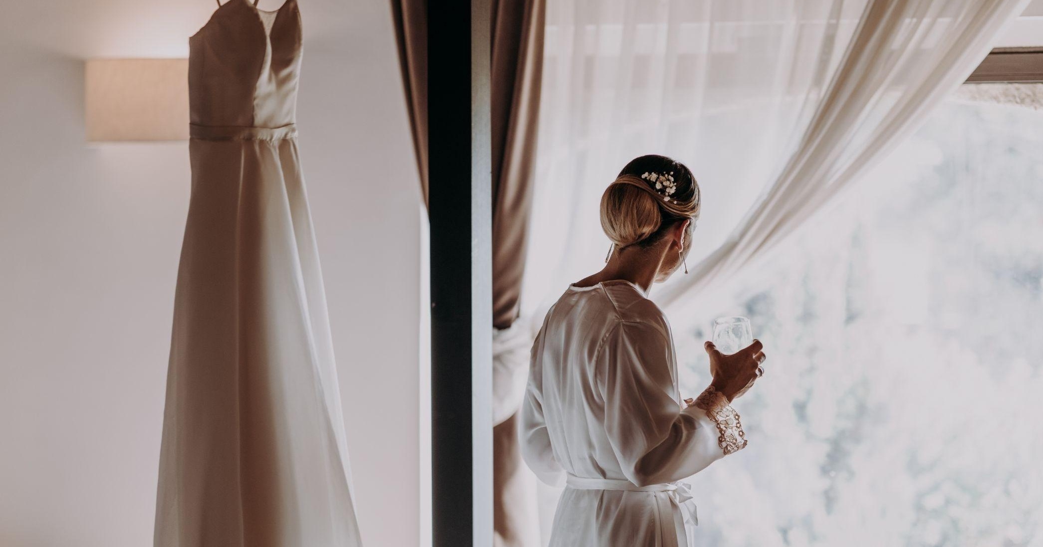 bride's dressing