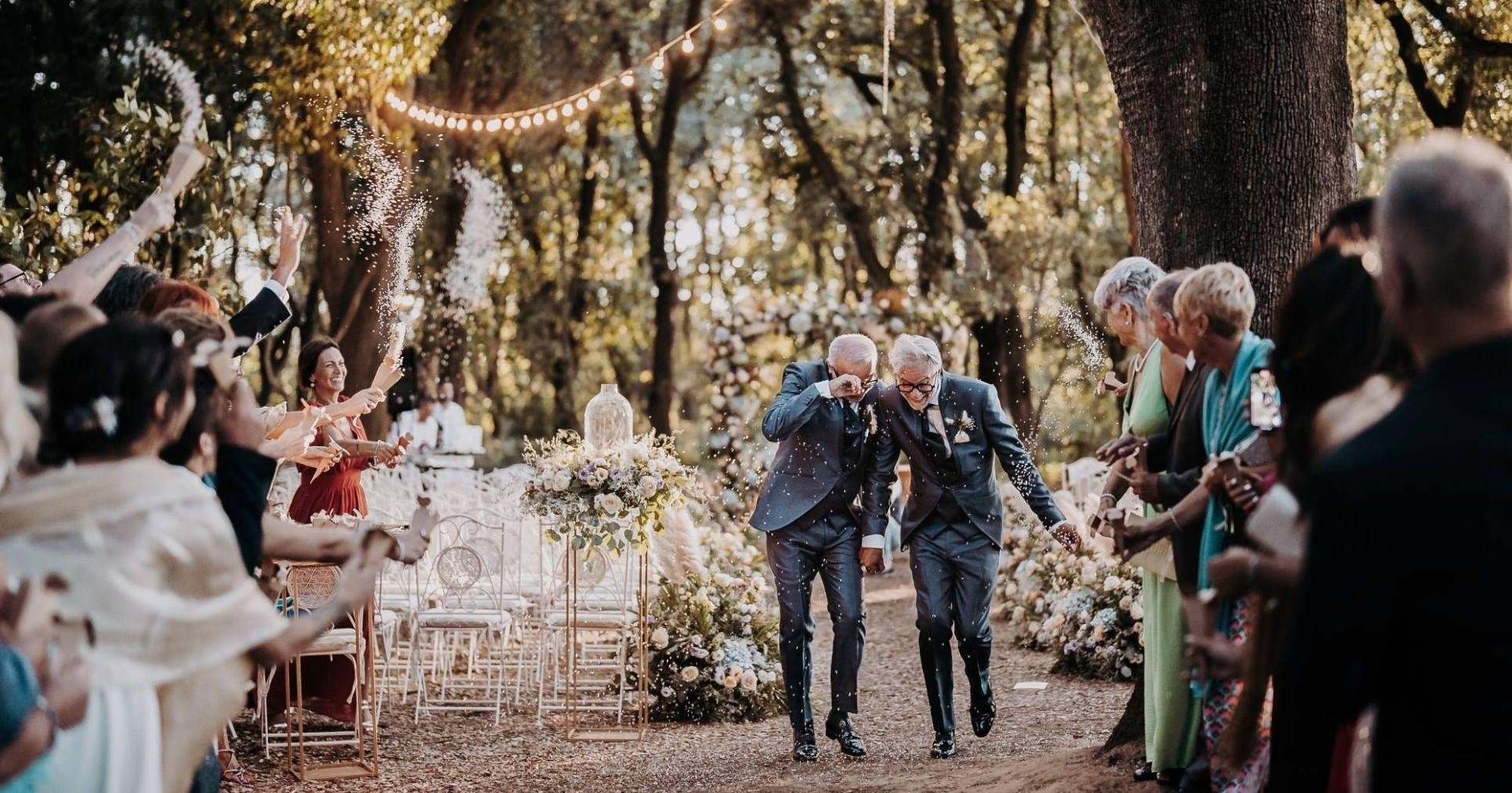 matrimonio nel bosco